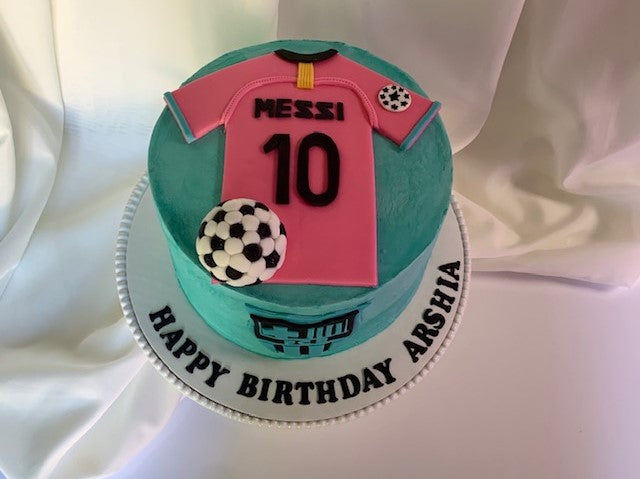 Birthday Cake - Soccer – Rosewater Bakery